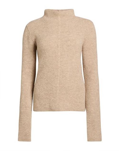 Woman Turtleneck Beige Size S Alpaca wool, Polyamide, Wool, Elastane