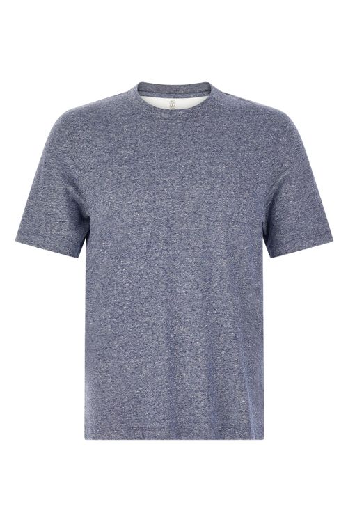 Mélange Linen Blend T-Shirt