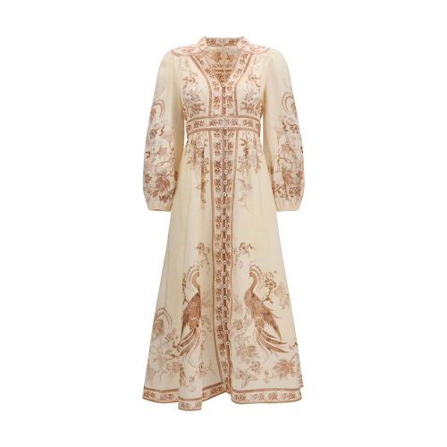 Indra Dress — Beige