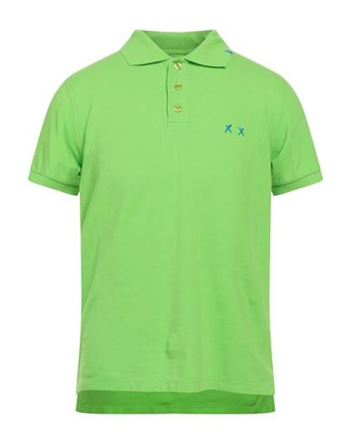 Man Polo shirt Light green Size 3XL Cotton