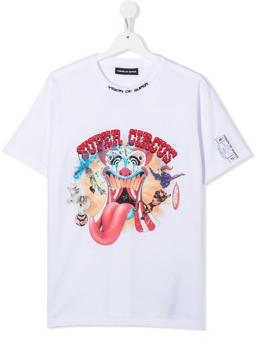 Round neck T-shirt - White