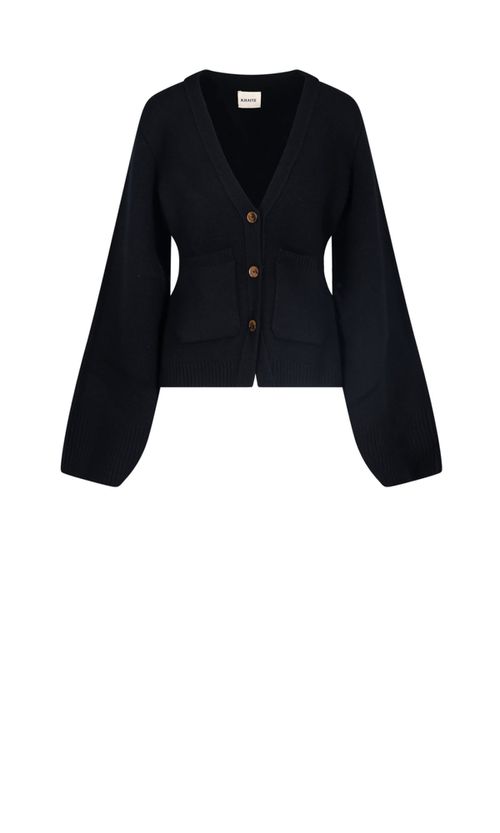 Scarlet cashmere cardigan