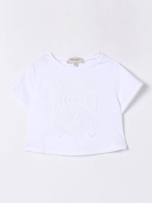 T-Shirt TWINSET Kids color White