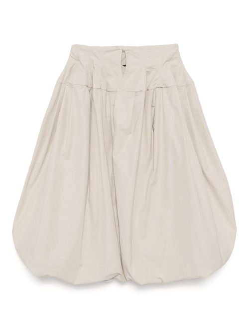 Toga shrink twill skirt - Neutrals