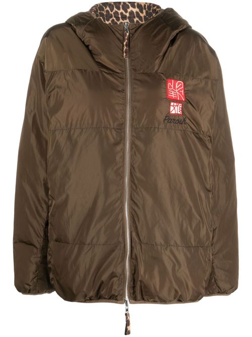Particle reversible padded jacket - Yellow