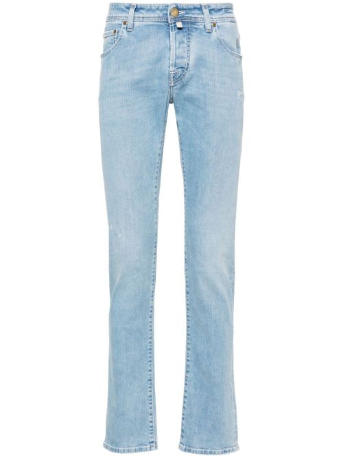 Nick low-rise slim-fit jeans - Blue
