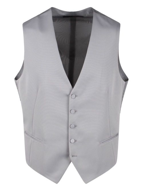 Tagliatore wool waistcoat - Grey