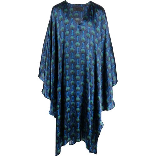 Ozwald Boateng Printed Silk Kaftan