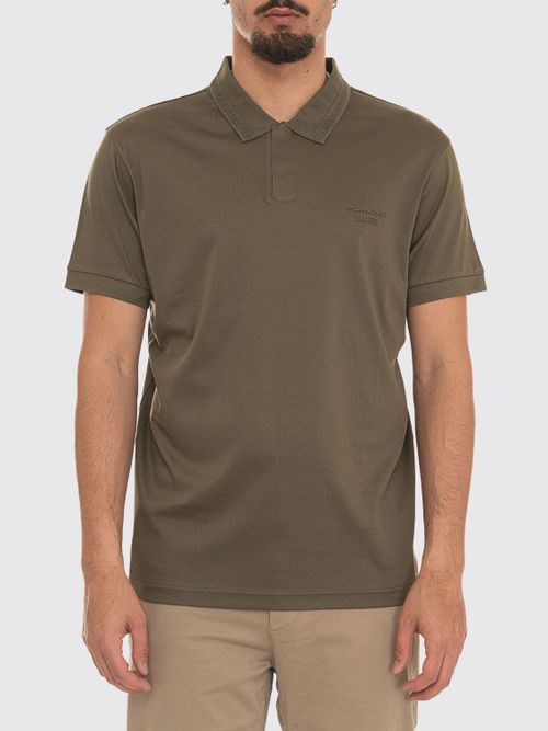 Polo Shirt Men color Military