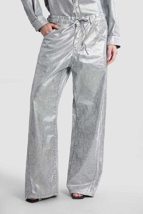 Iris Jeans In Grey Denim