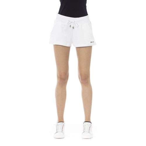 Cotton Sweatshorts Shorts — White