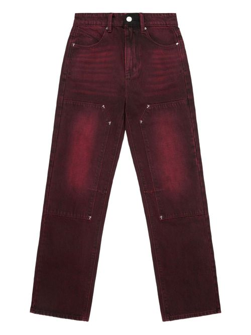 Washed jeans - Red