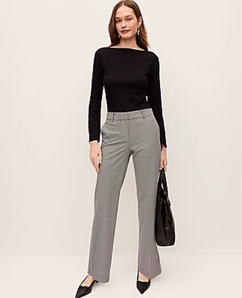 Ann Taylor The Jayne Trouser in Gingham