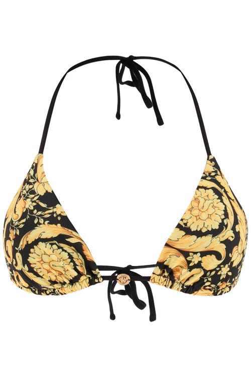 -Top Bikini A Triangolo Barocco-Donna