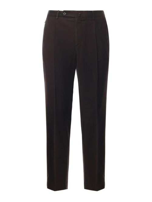 Wool Trousers With Pleats