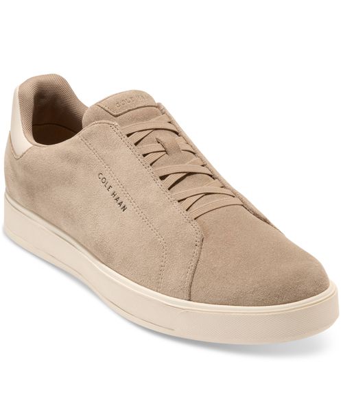 Men's GrandPrÃ¸ Luxe Slip-On Sneaker - Birch Beige Suede