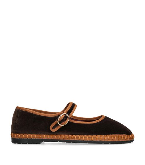 Velvet Yoki Mary Janes