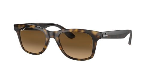 Ray-Ban Unisex Sunglass RB4640 - Frame color: Light Havana, Lens color: Brown