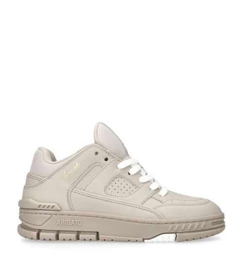 Leather Area Low-Top Sneakers