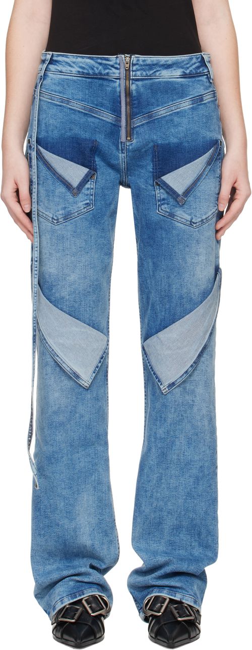 Blue Loose Fit Jeans