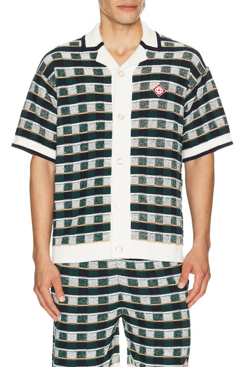 Casablanca Mosaic Shirt in Multi - Multi. S also in M, XXL/2X