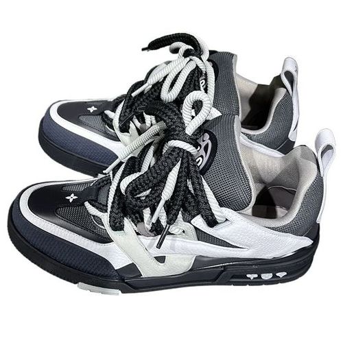 Skate Sneakers 'Grey Black'