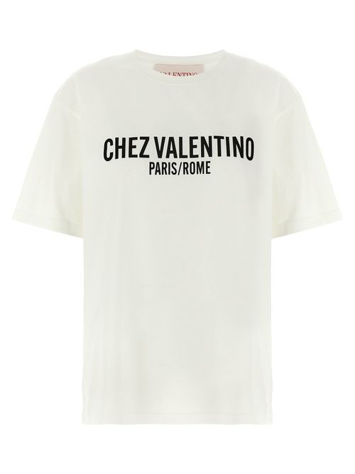 Logo-Print Cotton T-Shirt — White