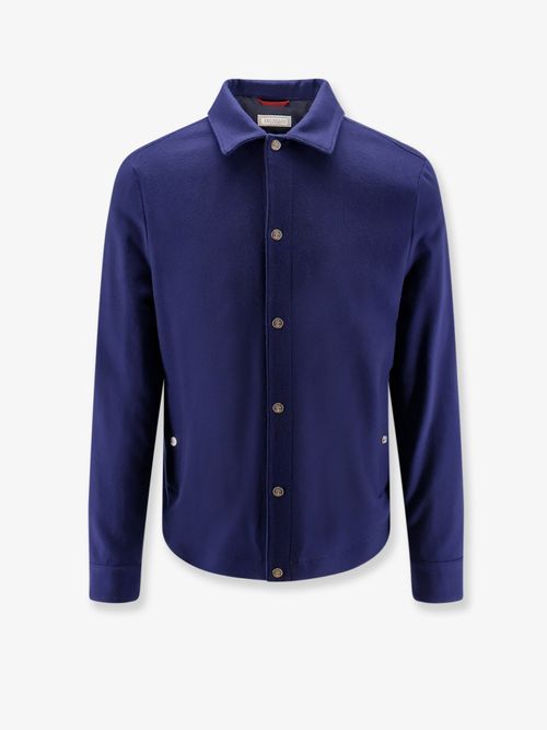 Cashmere Jacket — Blue