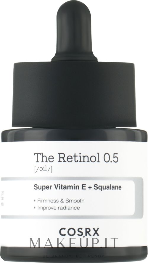 Siero-olio viso con retinolo 0,5% Cosrx The Retinol 0.5 Super Vitamin E + Squalane