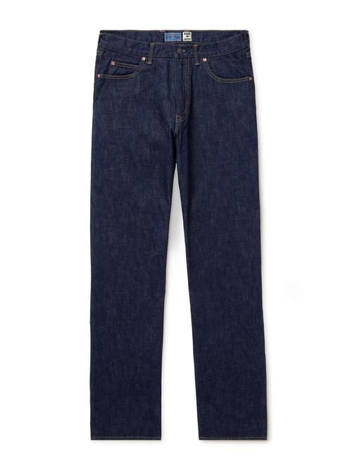 Straight-Leg Selvedge Jeans
