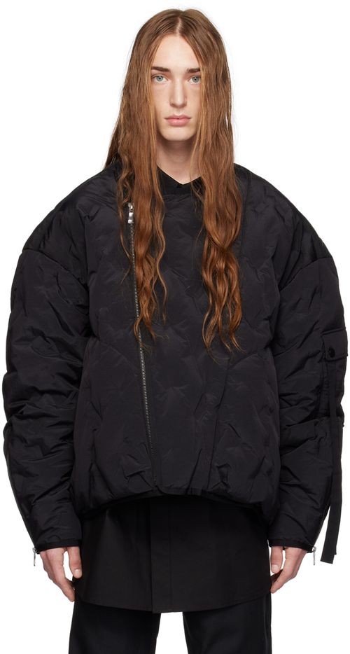A. A. Spectrum SSENSE Exclusive Black Azyr Down Jacket