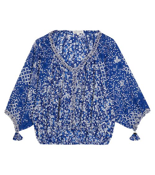 Ariel floral blouse