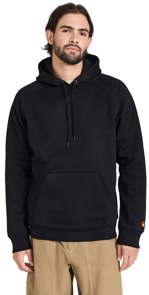 Hooded Chase Sweatshirt Black/Gold
