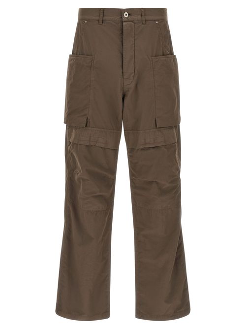 Brown Regular Cargos Pants