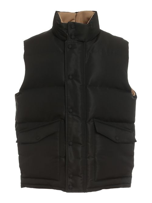 Quilted puffer vest