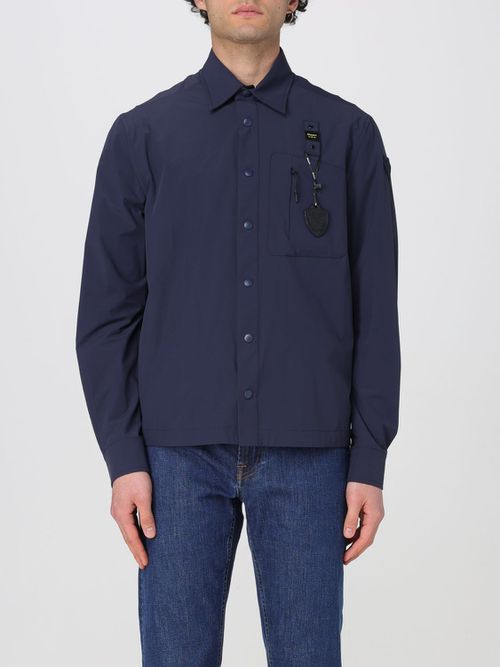 Jacket BLAUER Men color Blue