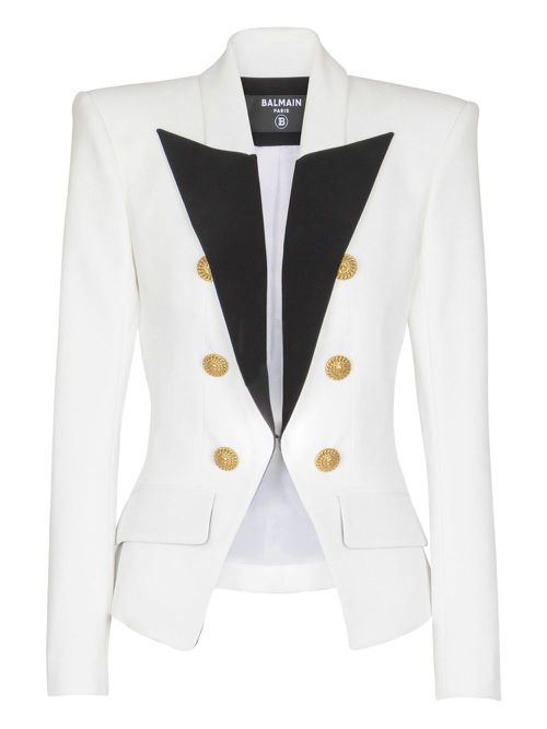 Two-tone jacket - White
