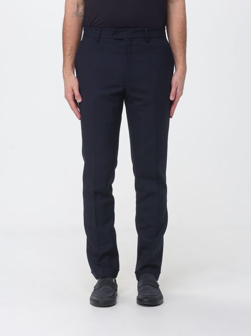 Pants Men color Blue