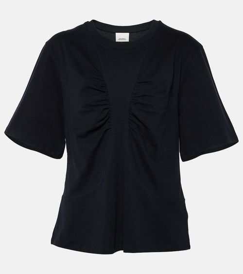 Zeren draped cotton jersey T-shirt