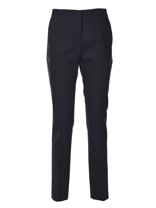 Tailored slim-fit trousers - Blue