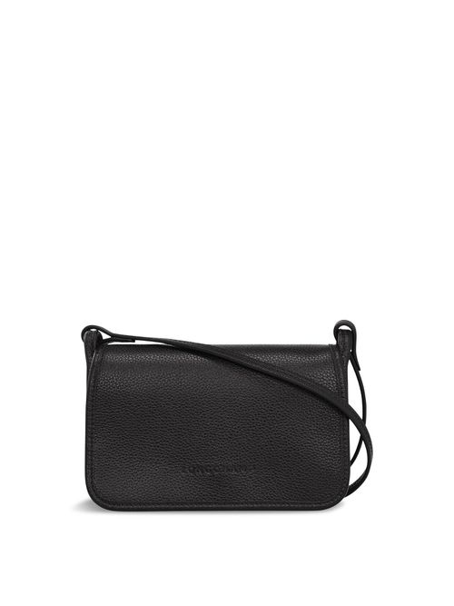 Le Foulonné Extra Small Clutch On Chain Bag in Caramel, Leather