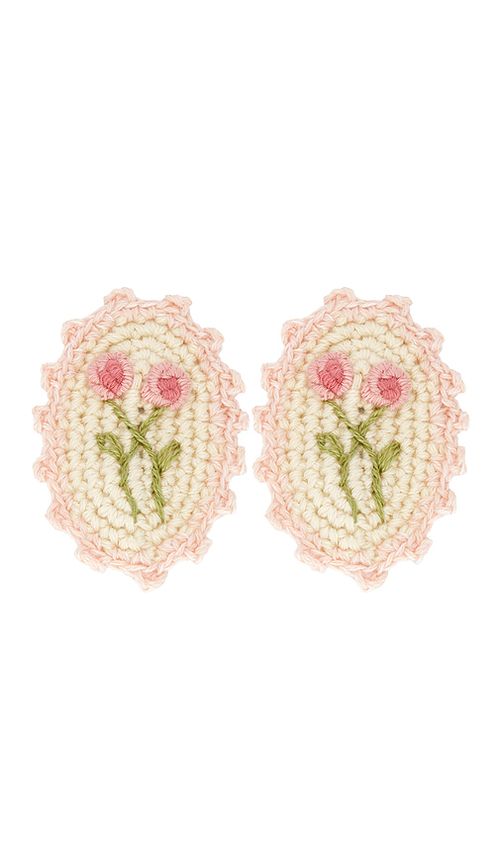 Wild Wawa Crochet Clip Set in Pink