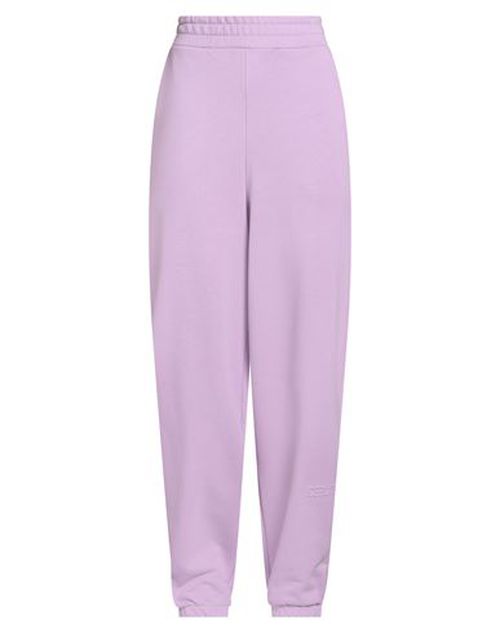 Woman Pants Lilac Size S Cotton, Polyester