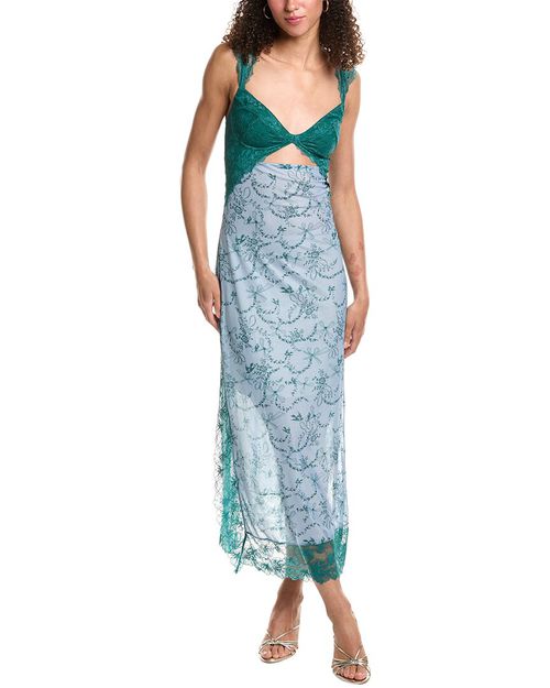 Free People Suddenly Fine Maxi Slip Dress