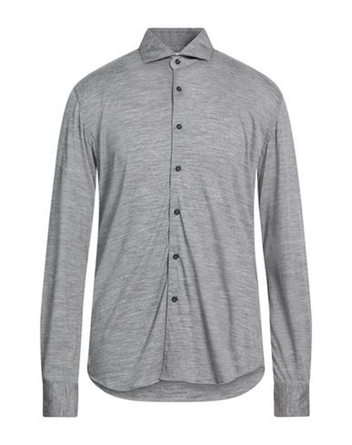Man Shirt Grey Size 15 Virgin Wool
