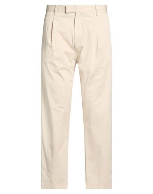 Man Pants Sand Size 38 Cotton, Elastane