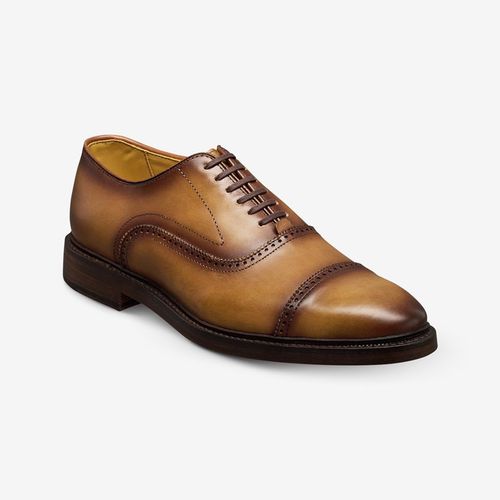 Allen Edmonds | Murray Reserve Cap-toe Oxford Dress Shoe in Walnut Leather  | Realry