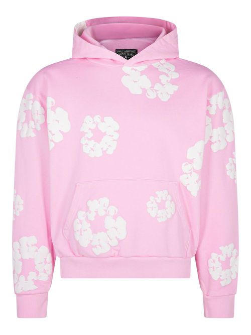 Denim Tears The Cotton Wreath "Powder Pink" hoodie