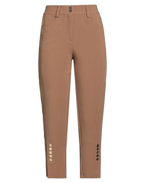 Nenè Woman Pants Camel Size 8 Polyester, Viscose, Elastane