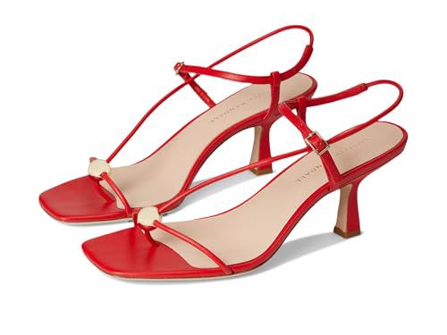 Loeffler Randall Women's Triana Strappy Mid-Heel Sandals with Ball